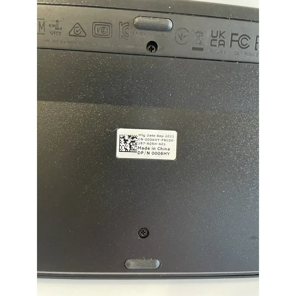 Dell KB216-BK-US Slim Wired USB Keyboard Quiet Keys
